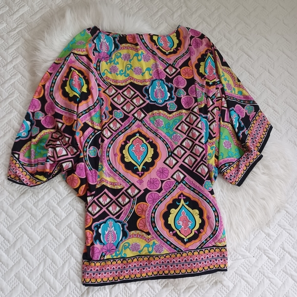 {Trina Turk} swim Cover-up Tunic Dress - Picture 6 of 7